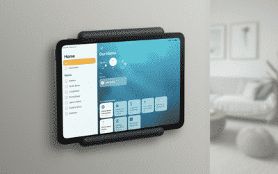 iPad-Wandhalterung: Bildschirm bei Bewegung aktivieren